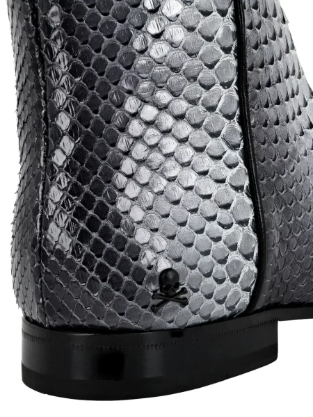 Cizme scurte Philipp Plein din piele