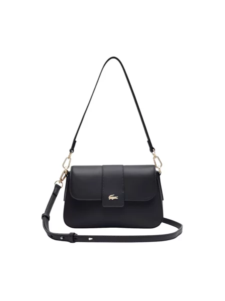 Torebka crossbody Lacoste casual czarna