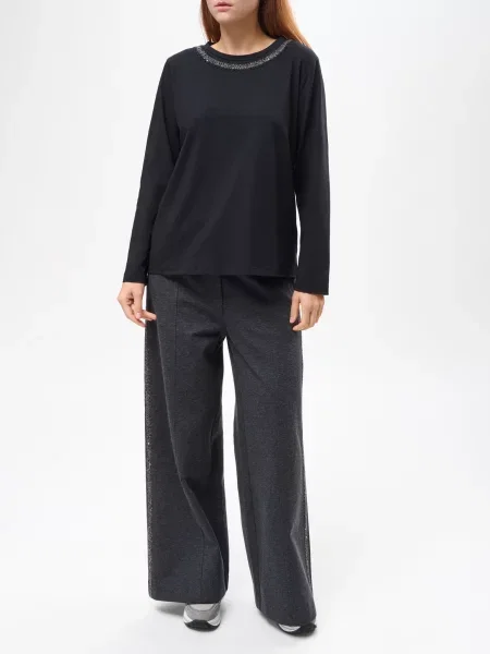 Лонгслив Panicale Cashmere черный
