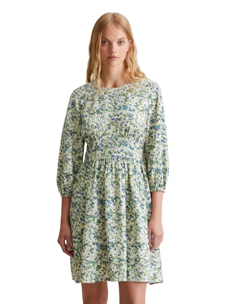 Marc O'Polo DENIM Rochie indigo / verde / verde deschis alb