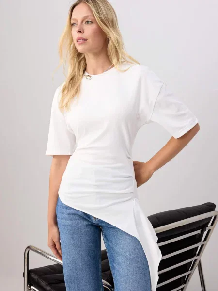 Trendyol Tricou ecru