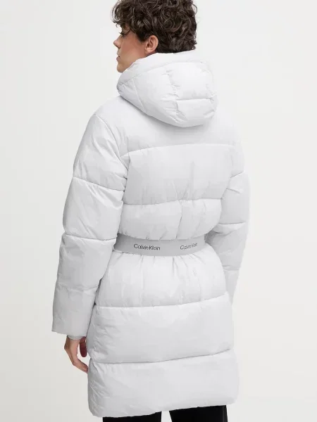 Bunda Calvin Klein Jeans fialová