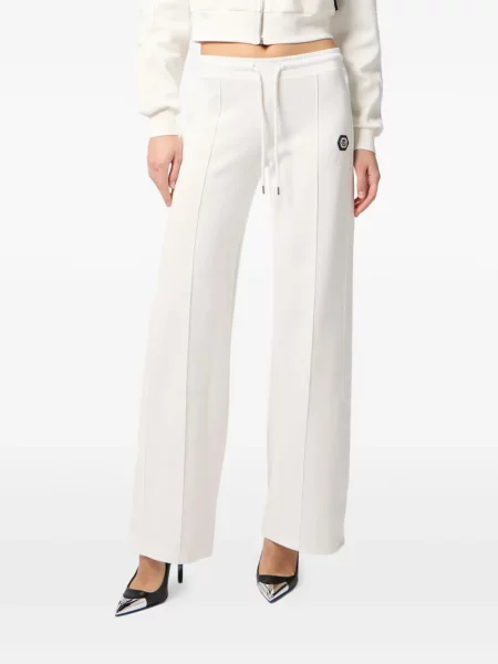 Pantaloni Philipp Plein alb