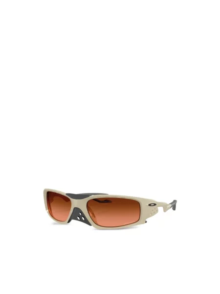 Okulary przeciwsłoneczne Oakley beżowe