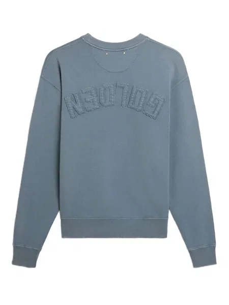 Bluza dziecięca Golden Goose niebieska