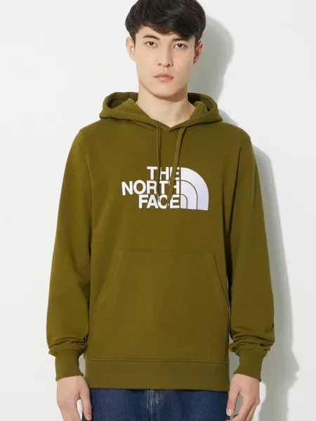 Sweter The North Face zielony