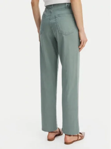 Marella Jeans hlače Solista Straight Fit zelena