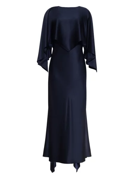 Rochie midi Adam Lippes albastru