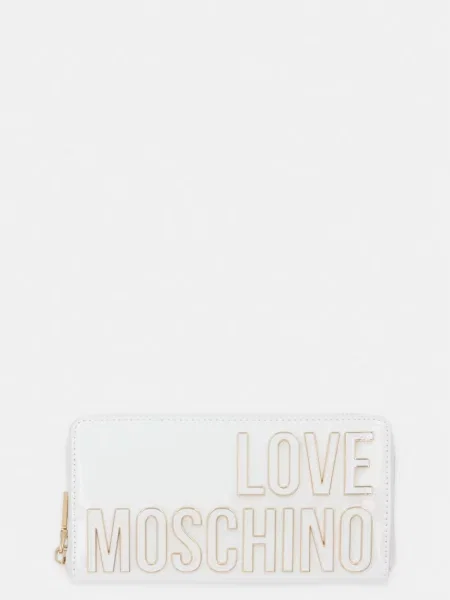 Love Moschino novčanik za žene od imitacije kože bijela