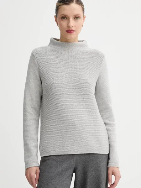 Marc O'Polo sweter z półgolfem szary