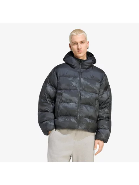 Bunda adidas Camo Regen Jacket Black S černá