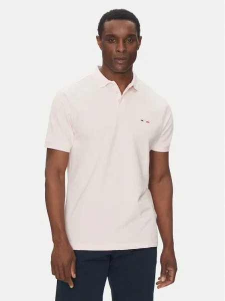 Hechter Paris Tricou polo roz