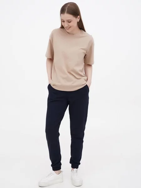 Штани спортивні HiBrand темно-синій бавовна/поліестер сині