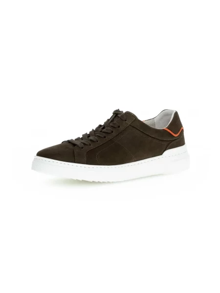 Sneakersy Gabor skórzane brązowe