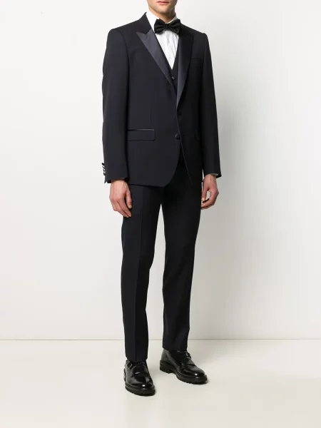 Oblekový oblek Dolce & Gabbana modrý