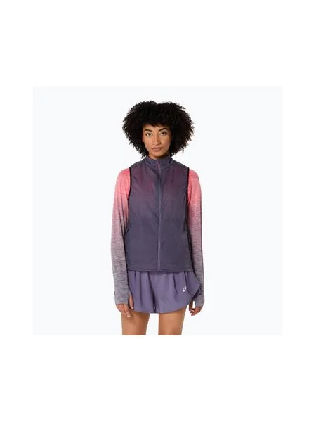 Бігова безрукавка ASICS Metarun Packable сірувато-фіолетового кольору фіолетовий