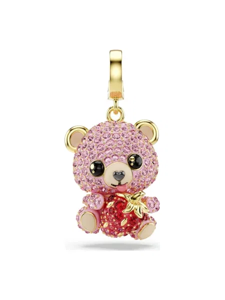 Zawieszka Swarovski różowa