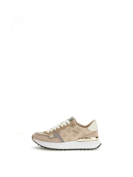 Sneakerși Guess bej