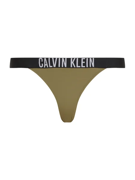 Calvin Klein Swimwear Bikini partea de jos verde
