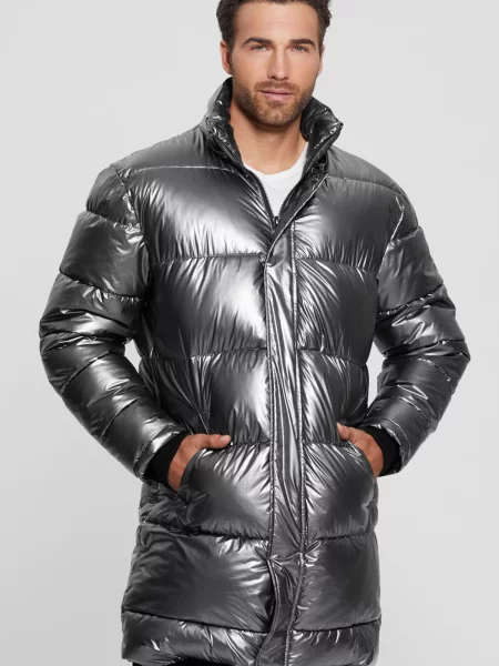 Зимова куртка GUESS срібний