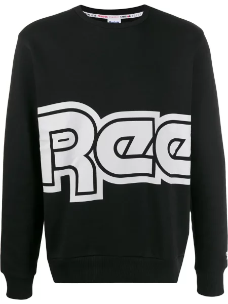 Hanorac Reebok cu imagine retro negru