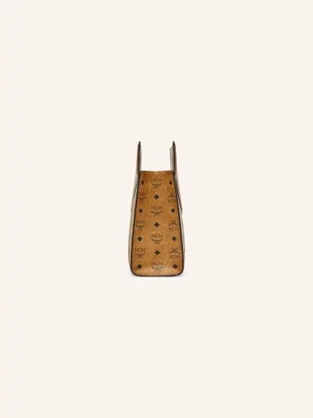 MCM Torebki Kobieta ONE SIZE Zamsz Diamond Tote brązowy