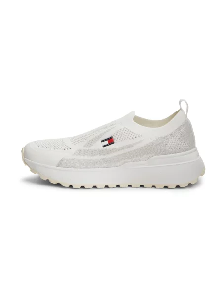Tommy Jeans Teniși natural alb