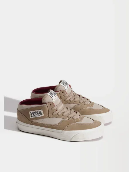 Замшевые кеды Vans бежевые