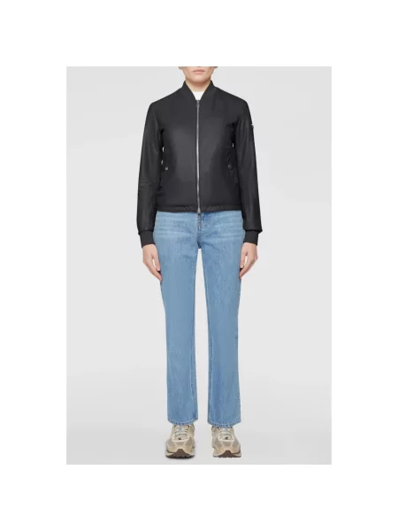 Kurtka skórzana Add czarna