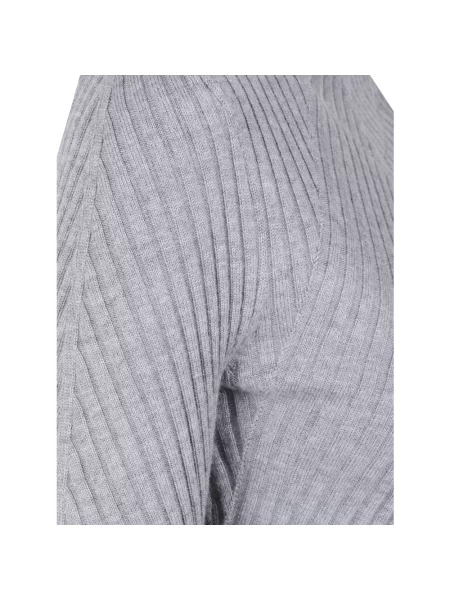 Sweter Victoria Beckham wełniany szary