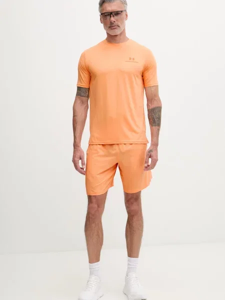 Under Armour športové šortky pánske Vanish Woven oranžová
