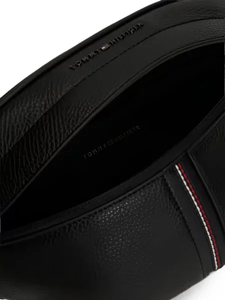 Curea Tommy Hilfiger cu autograf negru