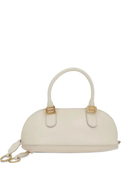 Sacou Balenciaga din piele cu autograf