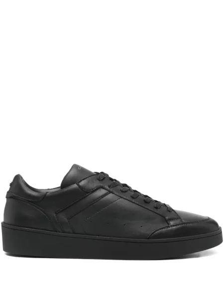 Sneakerși Canali din piele negru