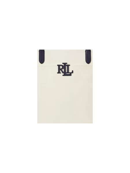 LAUREN RALPH LAUREN Rankinė Écru mėlyna