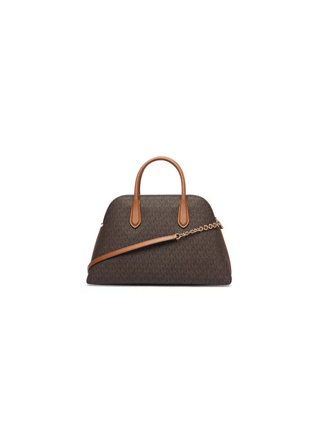 MICHAEL Michael Kors Ročna torbica DOME / temno rjava