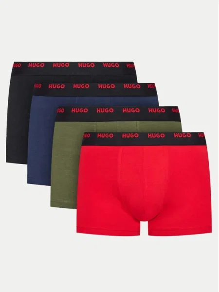 Hugo Set 5 perechi boxeri Colorat