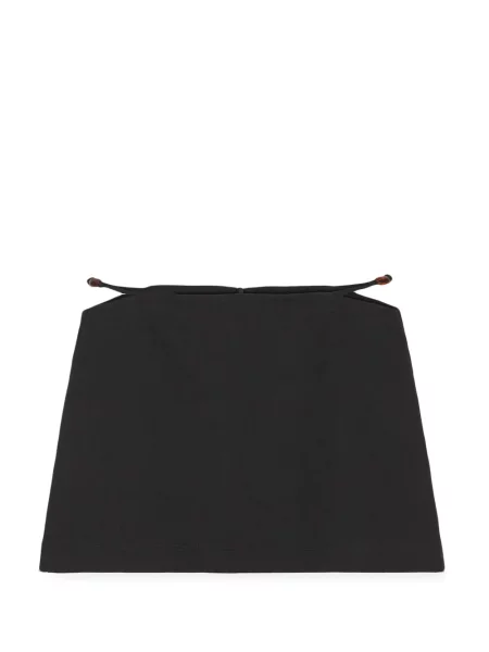 Fustă Ganni negru