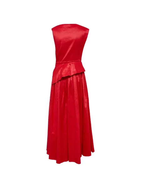 Rochie Acler drapată roșu