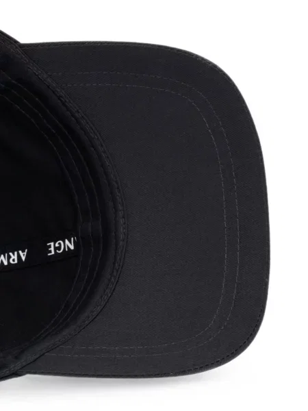 Șapcă Armani Exchange cu autograf negru