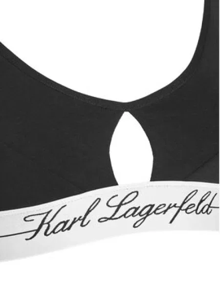 Podprsenka bez kostic KARL LAGERFELD černá