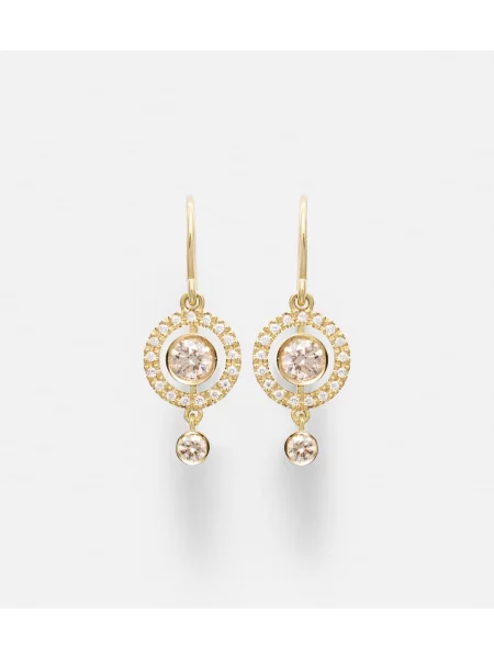 Náušnice Ileana Makri zlatá