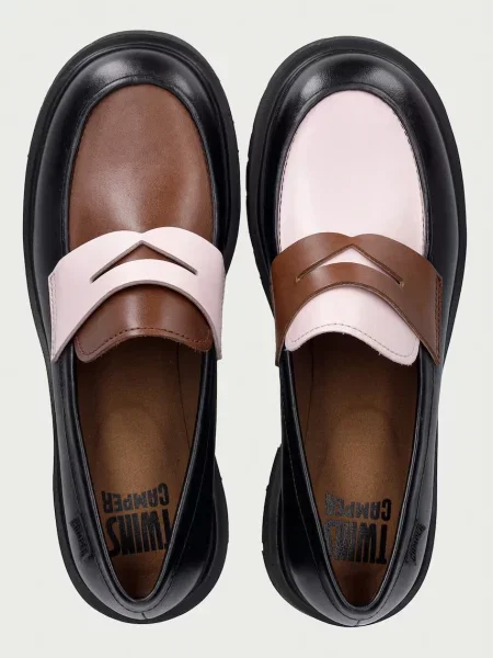 Pantofi cu toc Camper din piele negru