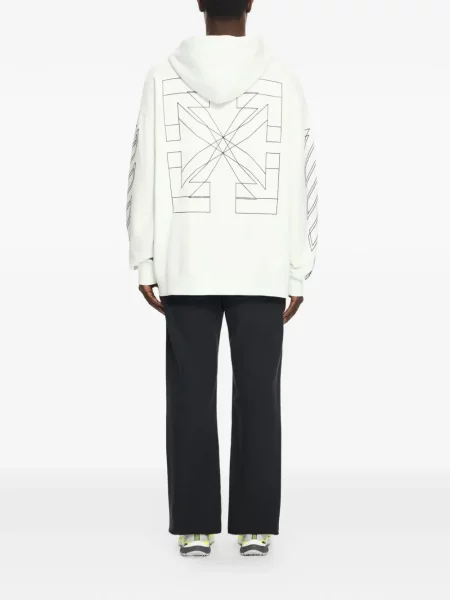 Hoodie Off-white λευκό