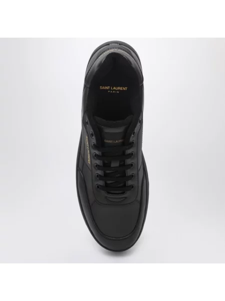 Sneakersy Saint Laurent skórzane czarne
