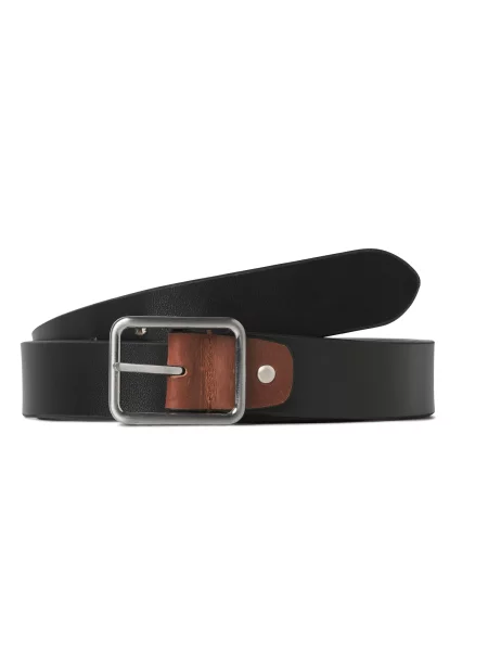 JACK & JONES Curea JACWINSTON maro negru