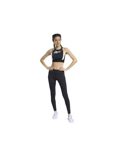 Mrežaste sportske hlače Reebok Sport crna