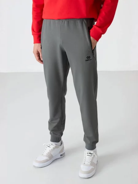 Tommy Life Športne hlače Jogginghose antracit