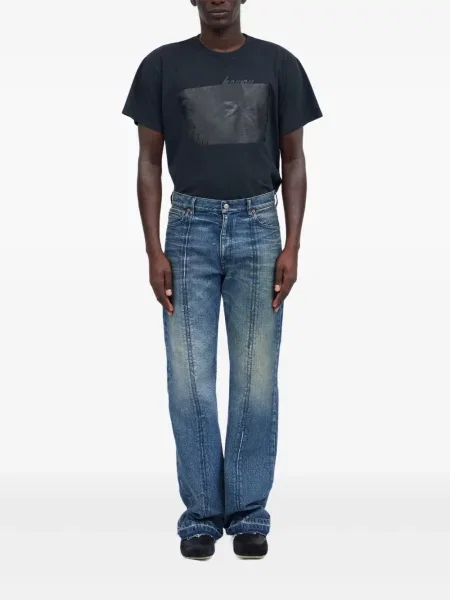 Blugi Mm6 Maison Margiela albastru