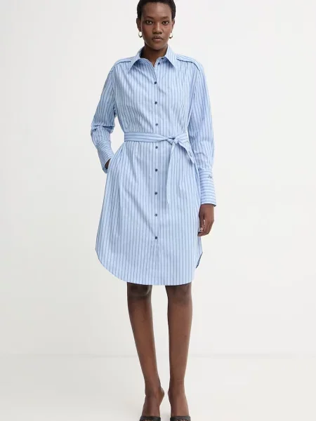 BOSS Rochie tip bluză / deschis albastru